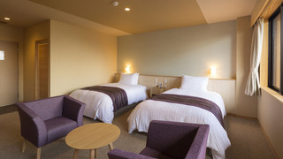 碧の章 デラックス ツインルーム(天然温泉露天風呂付き・禁煙)