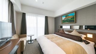 シティーダブルルーム、禁煙、バルコニー付き　美崎館