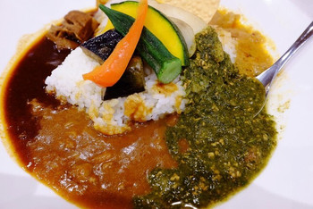 「若草カレー本舗」料理 1148825  スペシャルあいがけカレー