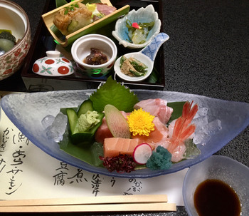 「お宿やました」 料理 137208892 お刺身の鮮度もいいですね