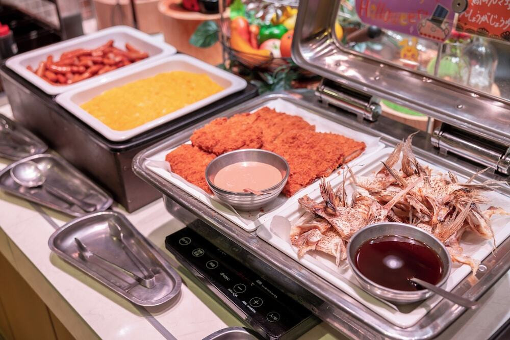 朝食ビュッフェ