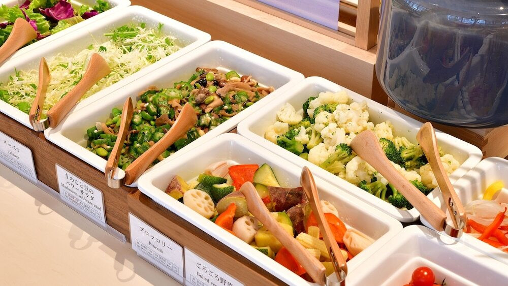 朝食ビュッフェ