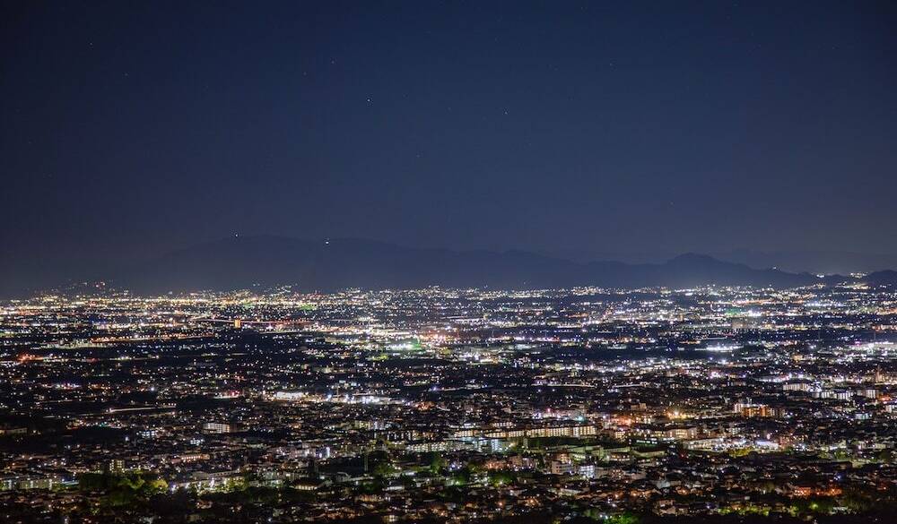若草山から望む夜景 / 1