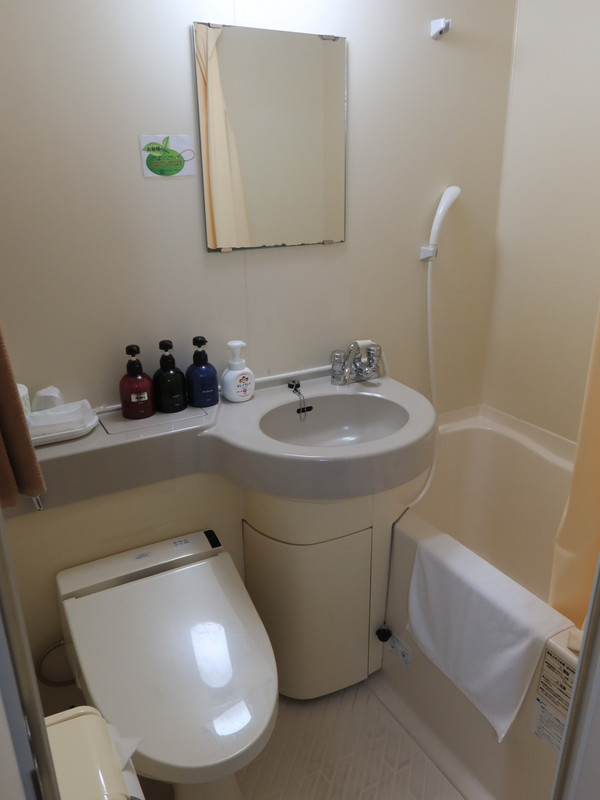 上層階のバスルーム