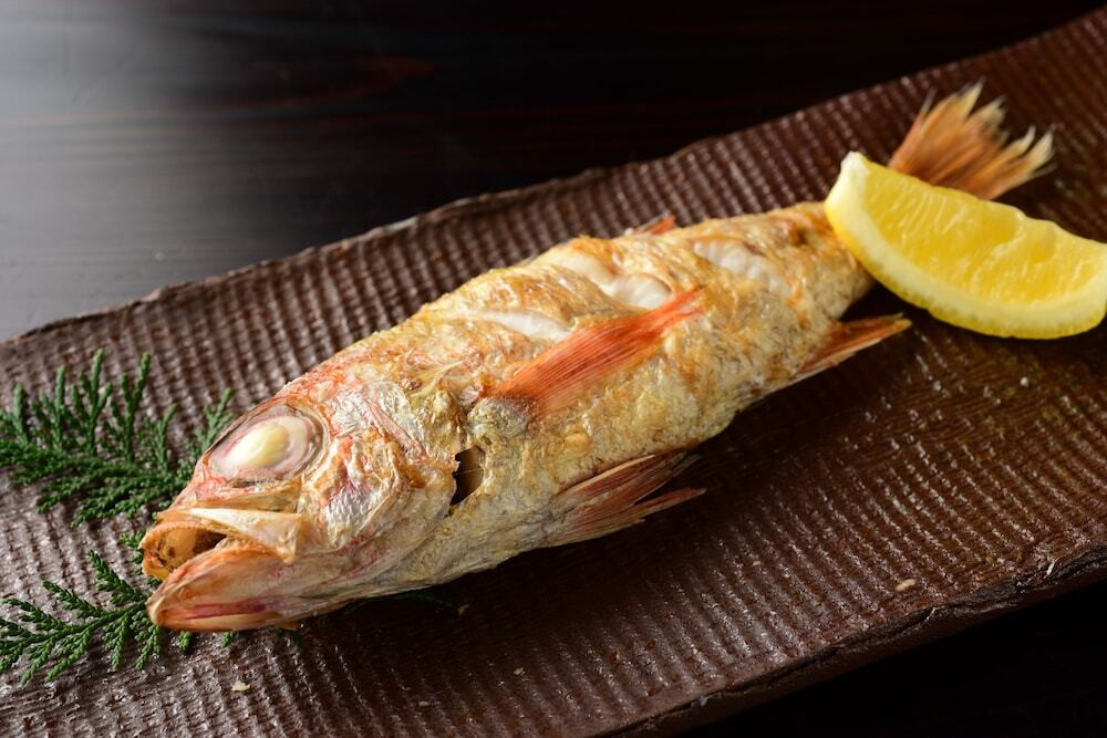 夕食　のどぐろ