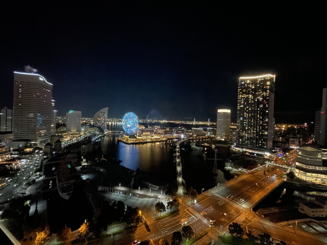 部屋からの夜景