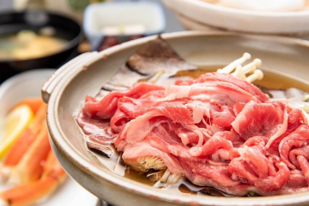 旅館のお食事処