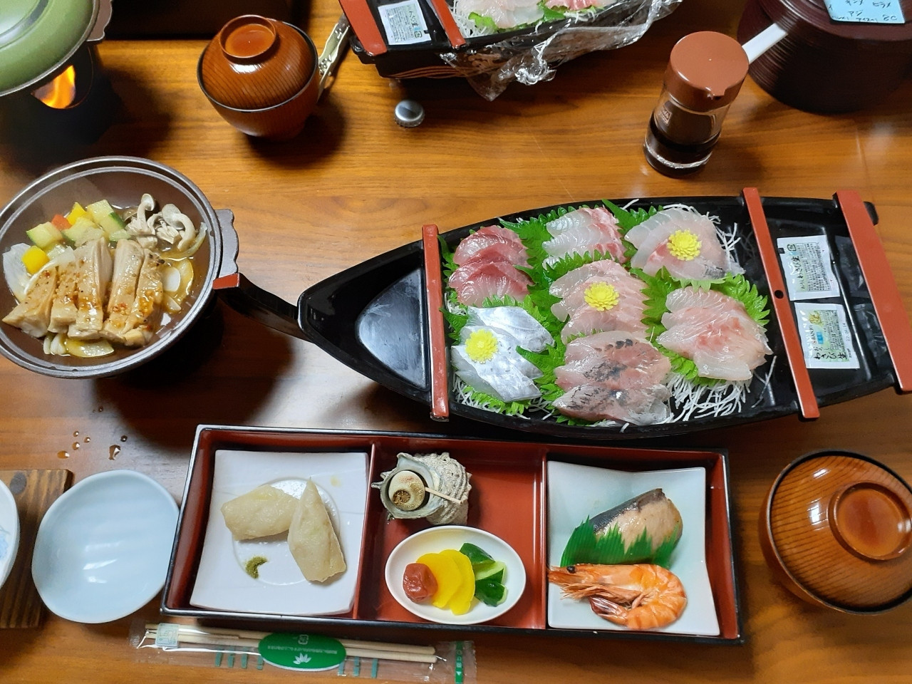 贅沢な夕食付きプランもあります4007452