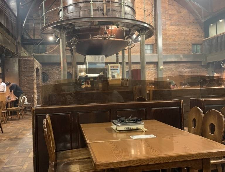 博物館隣接のビール園 / 5
