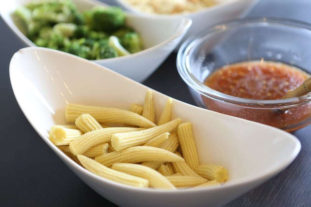 朝食ビュッフェ