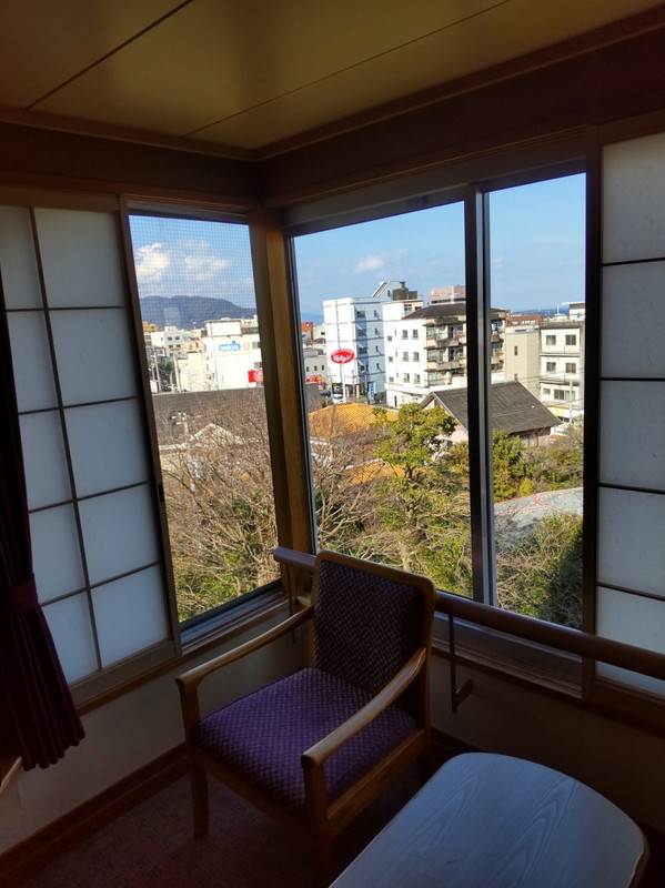 窓からの景色。この部屋だったからかも？