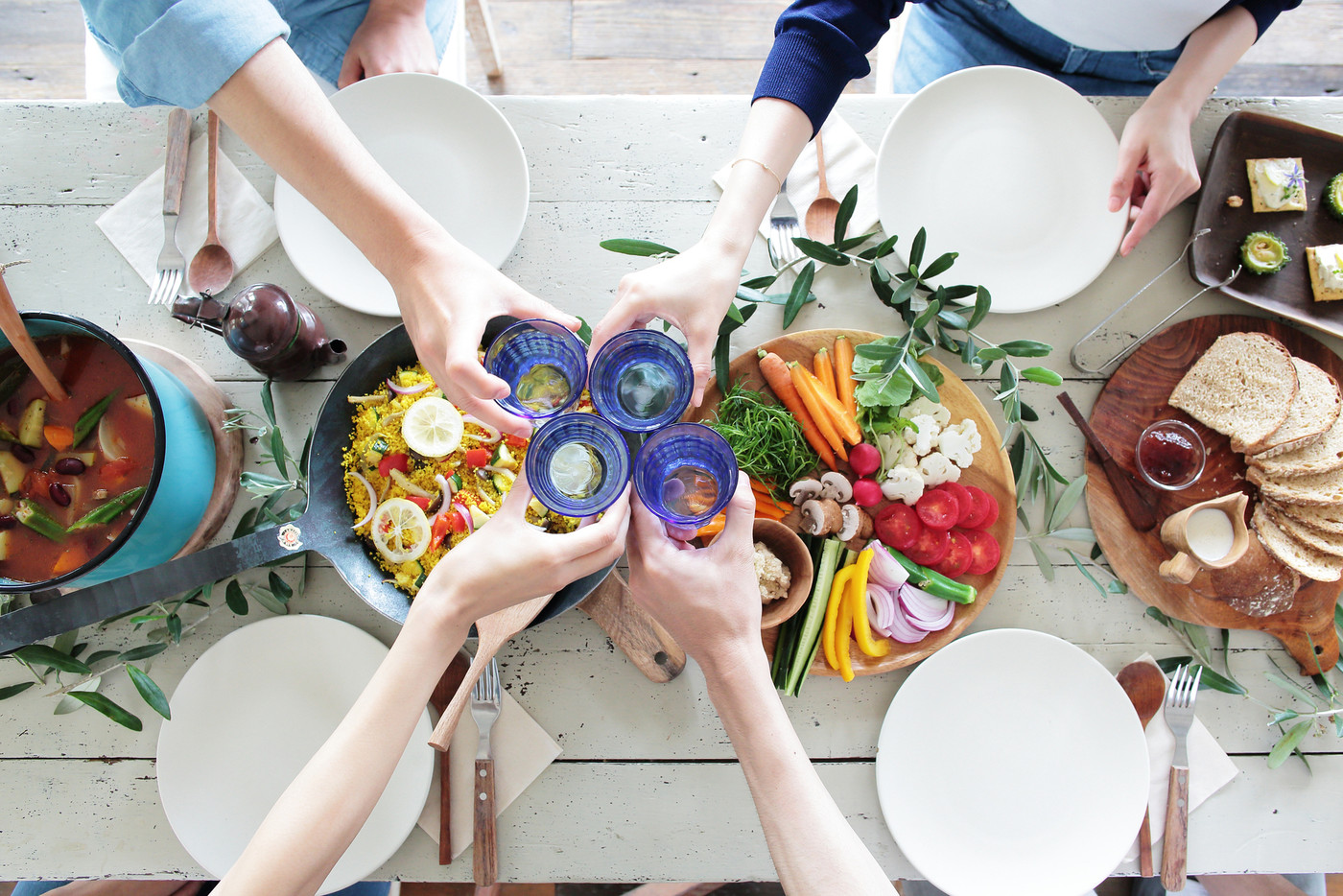 オーガニックフードランチ　ホームパーティー