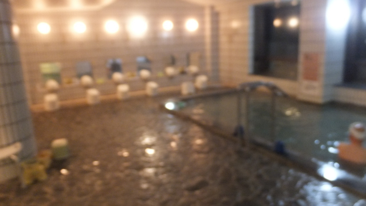 風呂には4回、一回は誰もいなかったので