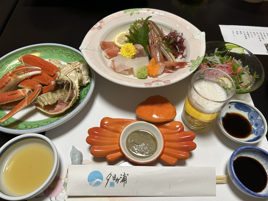 カニ2杯のコースは量が多すぎずで良し