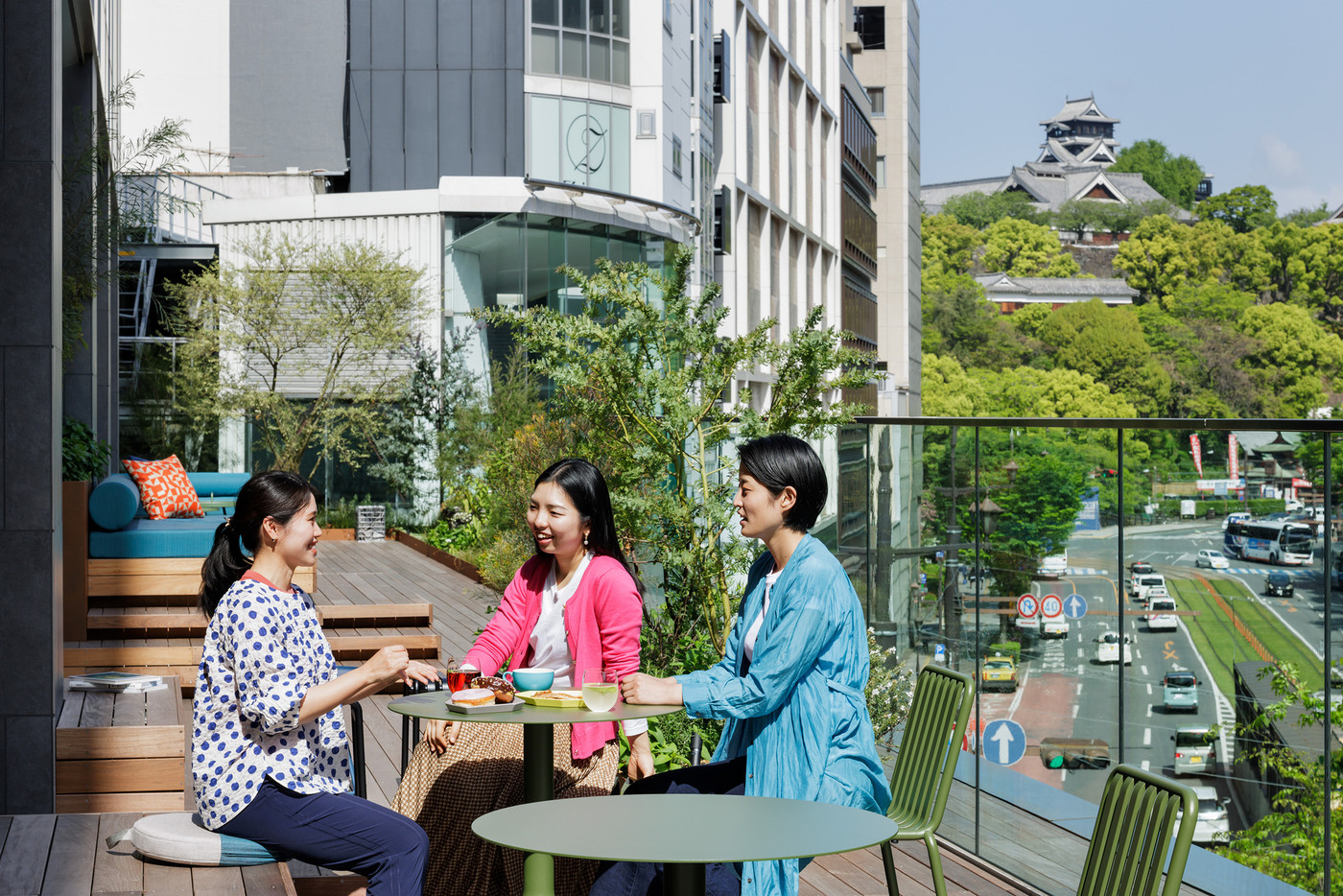 熊本城を望むホテルで、城下町の新しい顔に出会う大人旅4245498