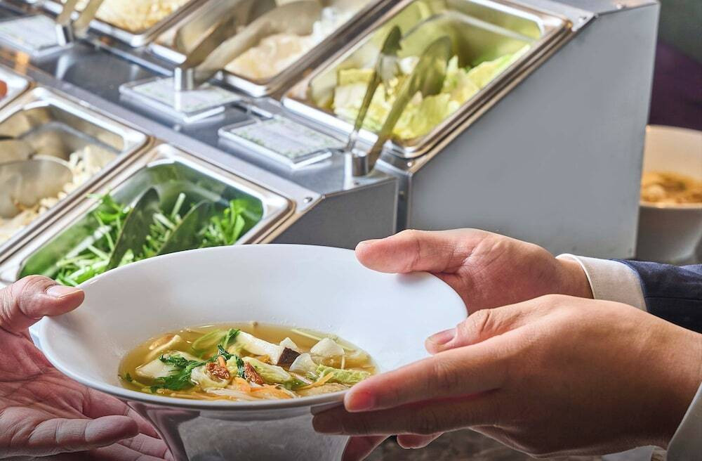 朝食ビュッフェ