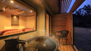 [別館] 温泉半露天風呂付きツイン (禁煙)