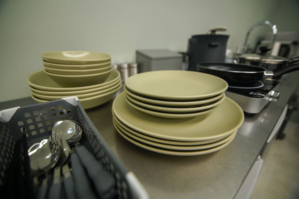 客室内のダイニングエリア