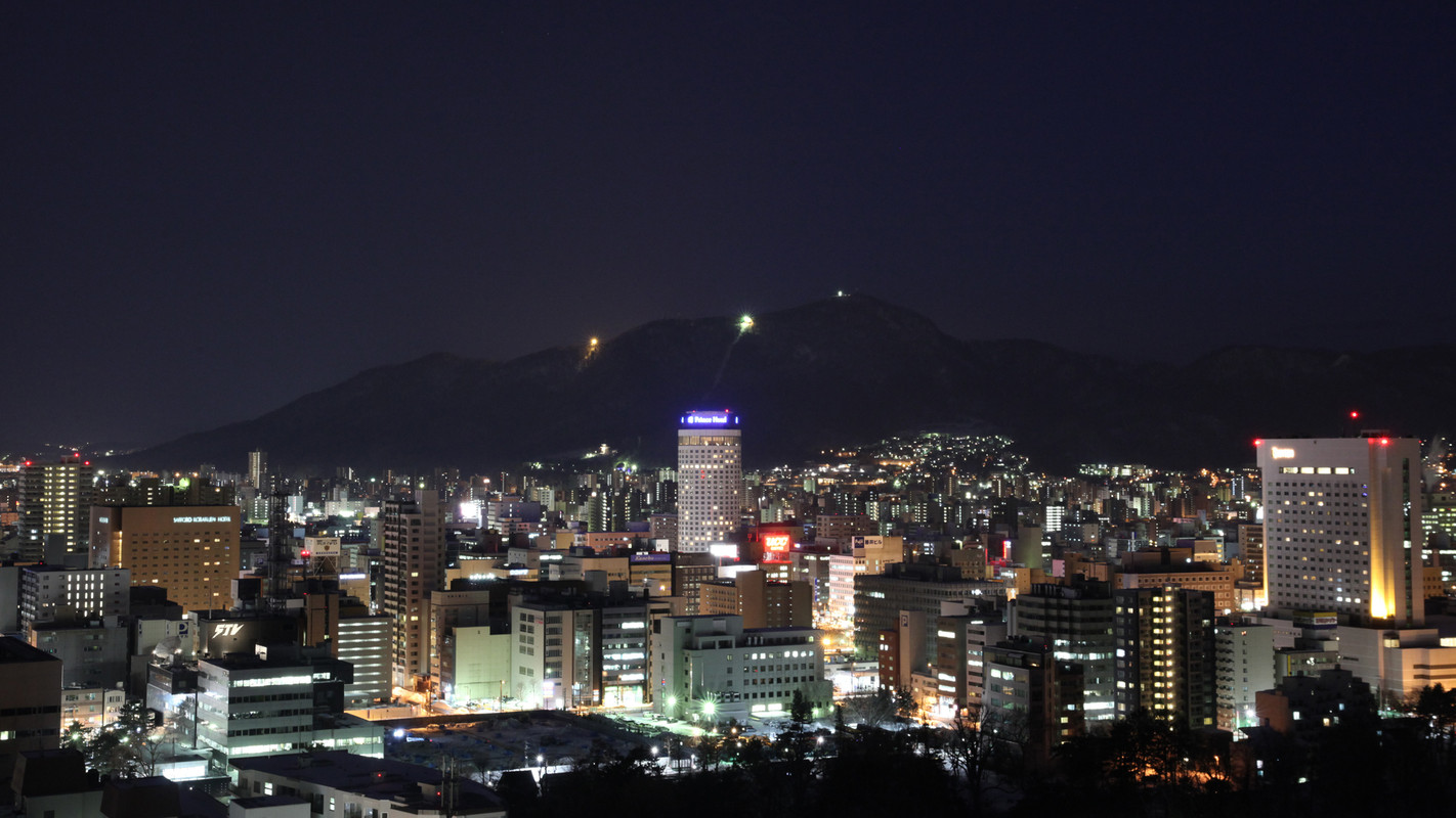 高層階から眺める夜景