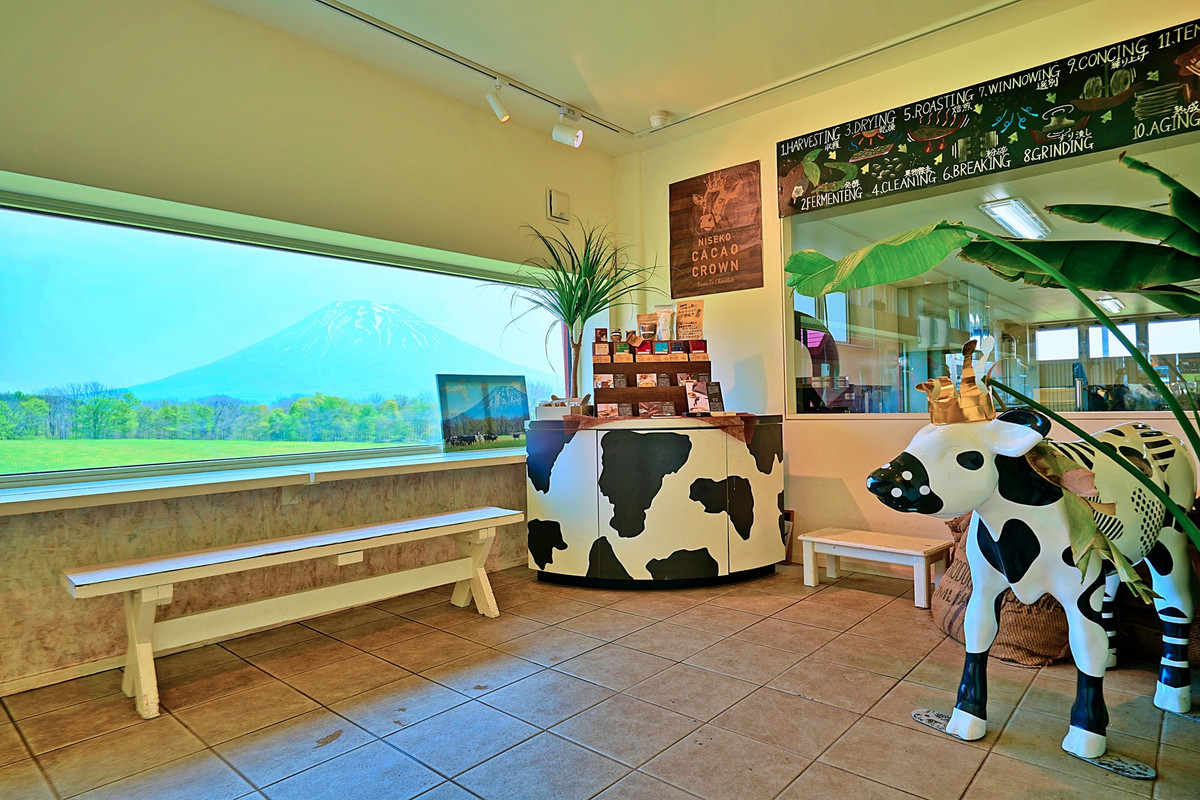 ミルク工房の内観