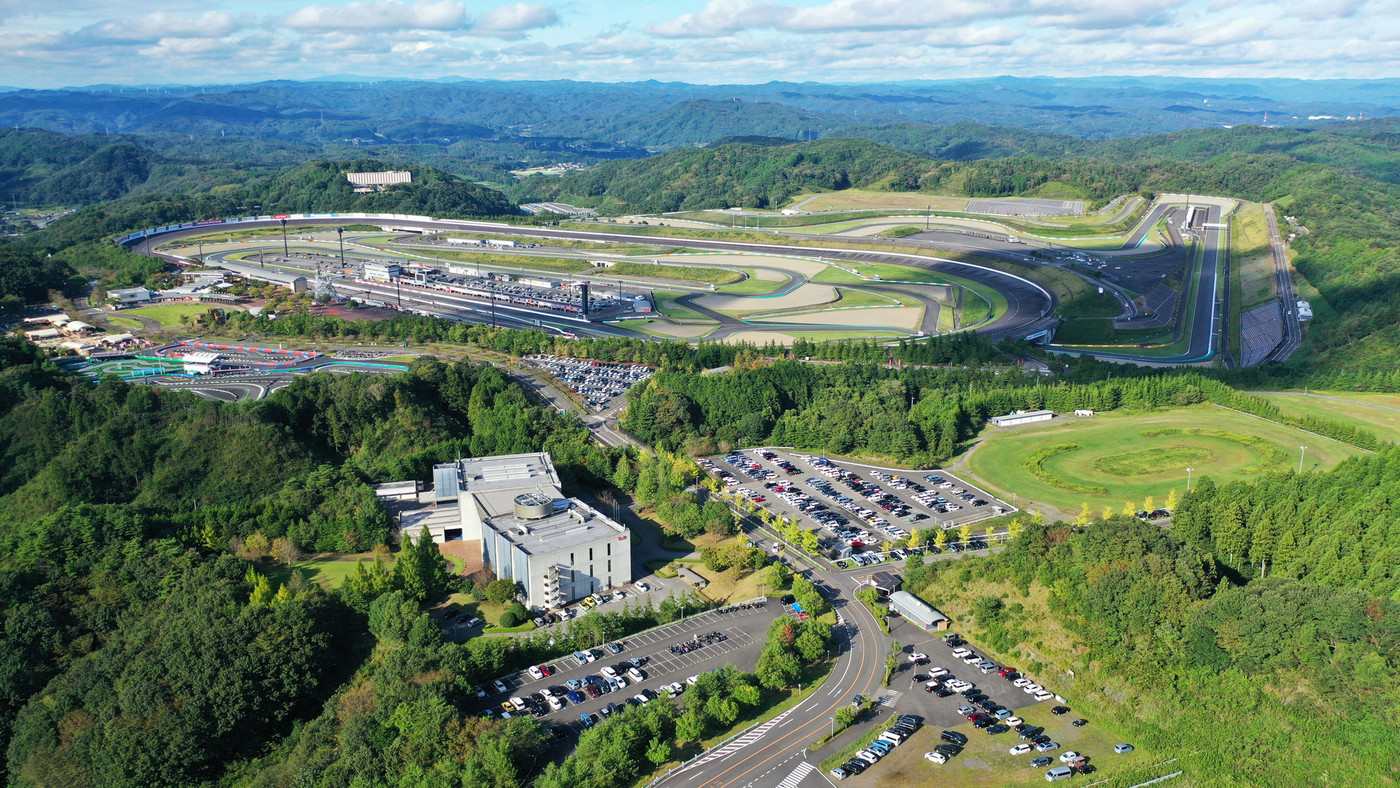 ツインリンクもてぎの空撮