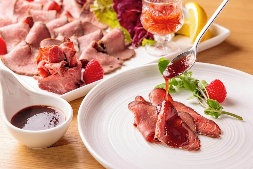 朝食ビュッフェ