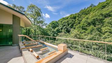 渓流露天風呂④ / 4