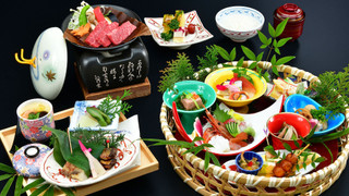 和室10畳中層階 夕食レストラン会席 (18歳以上のみ予約)