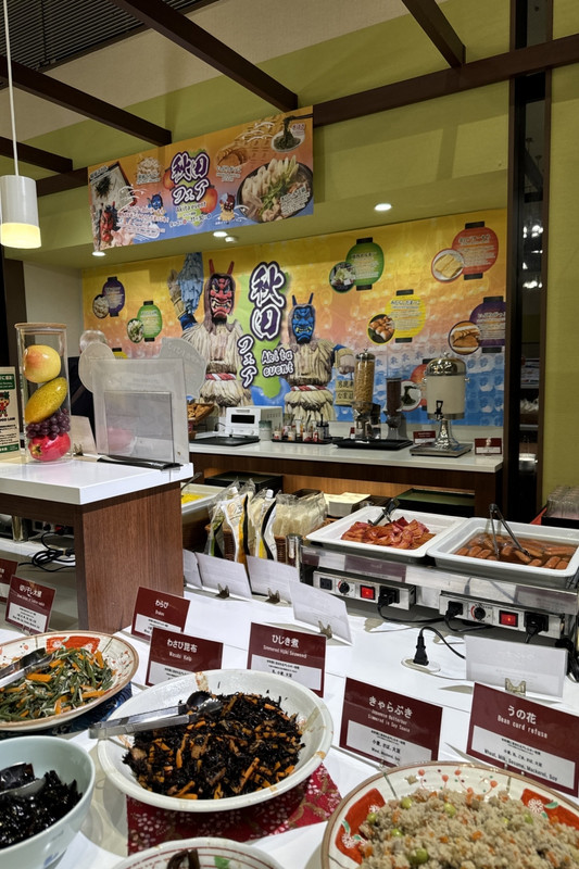 朝食ビュッフェ