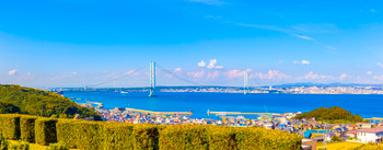 Akashi Kaikyo Bridge Awaji Island Hyogo