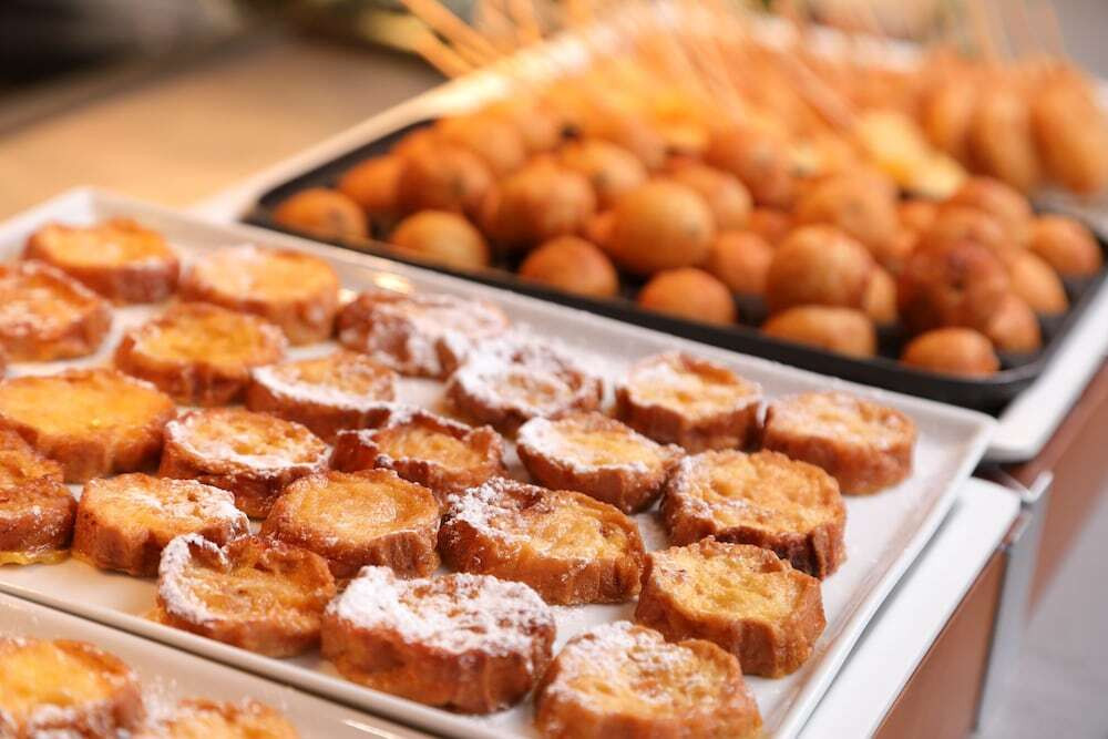 朝食ビュッフェ