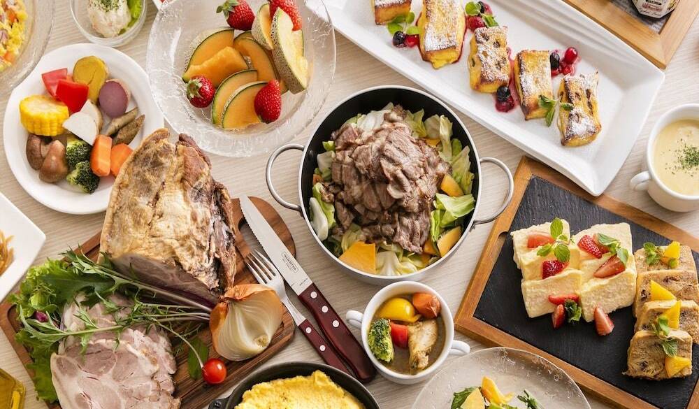 朝食ビュッフェ一例① / 1