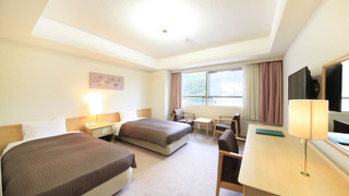 【禁煙】洋室ツインルーム/24㎡/2名