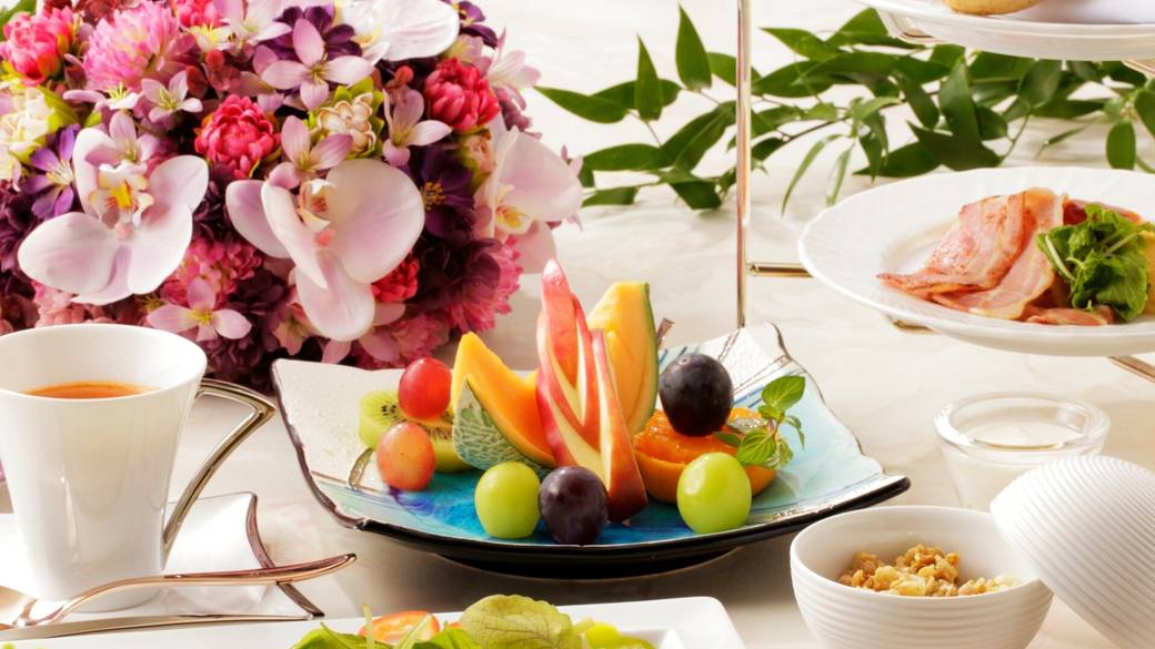 富士山を望む「結」で
伊豆の滋味深い朝ご飯 / 2