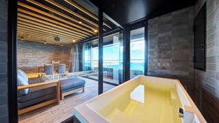 ラグジュアリー スイート サウナ オーシャンビュー