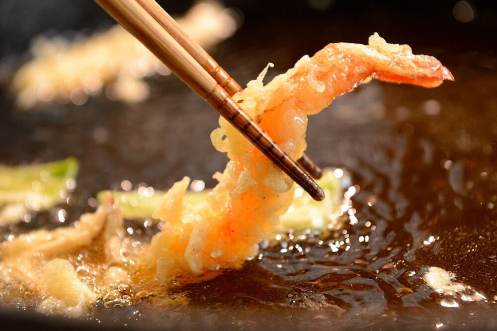 夕食バイキング一例 天ぷら