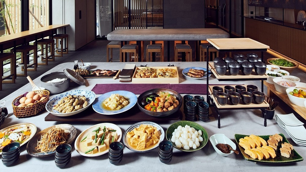 朝食ビュッフェ　※イメージ