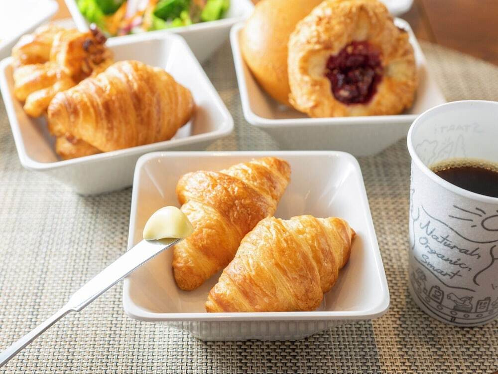 朝食ビュッフェ