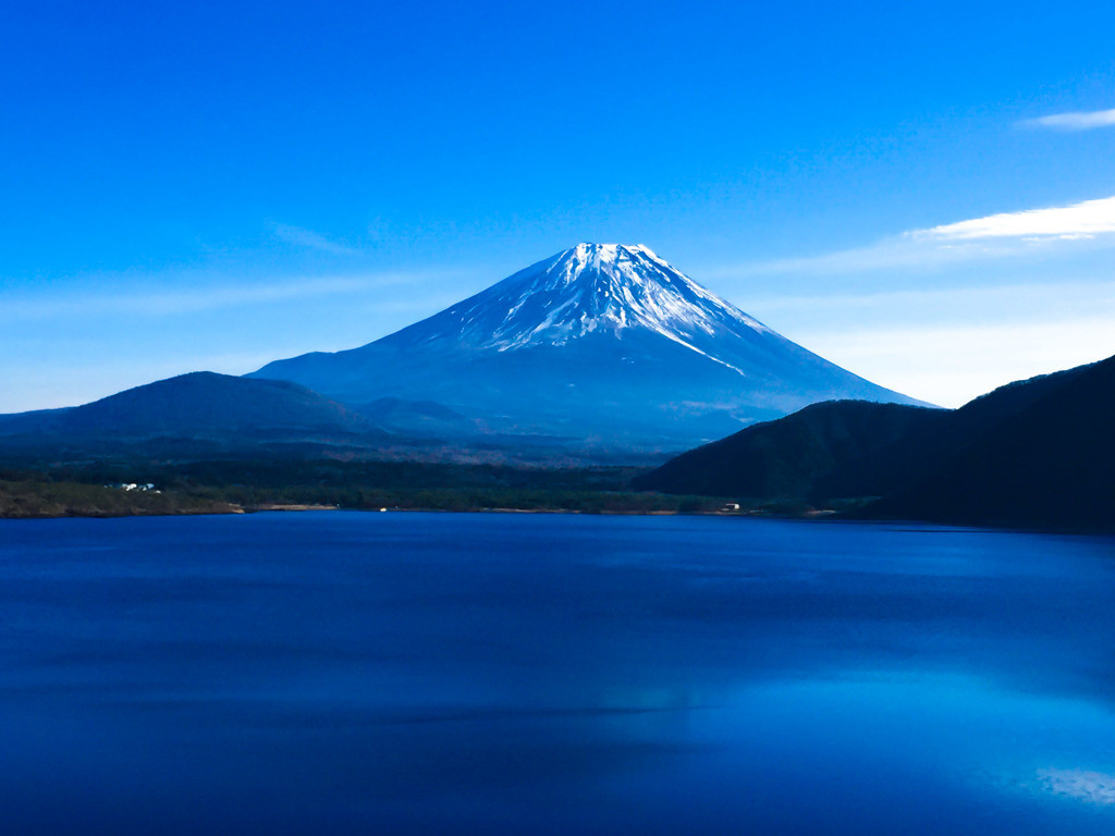 富士山を望む富士五湖めぐり908462