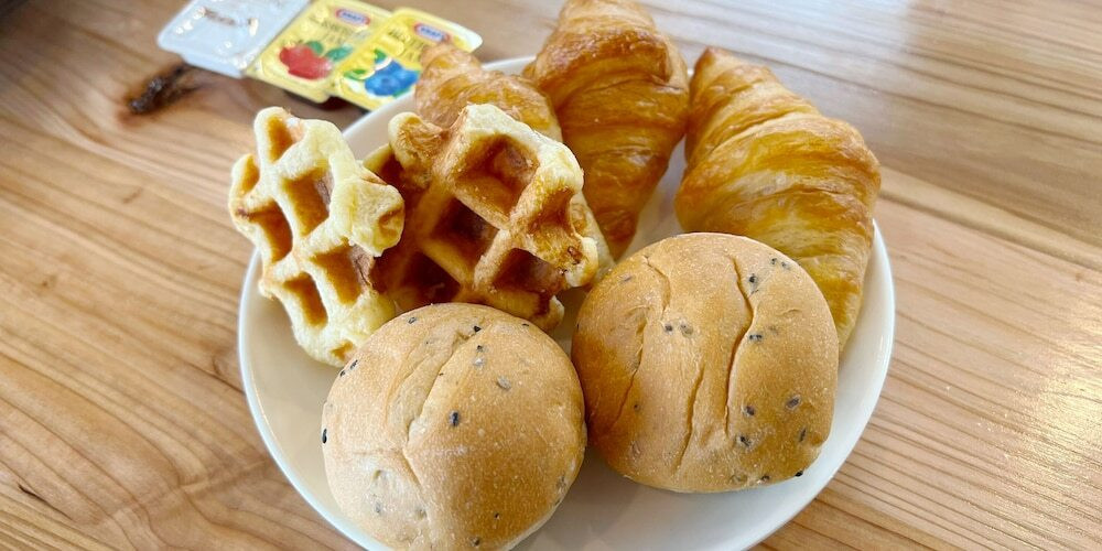 朝食ビュッフェ