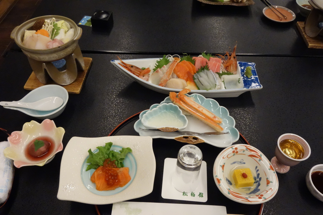 「松柏館」 料理 144909011 お刺身９点盛りコース