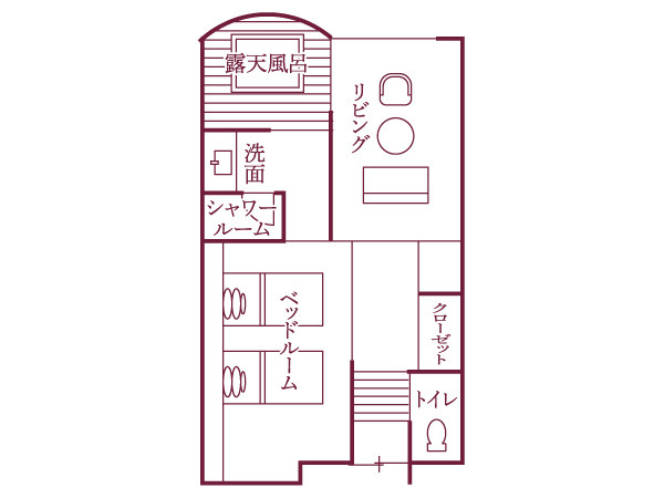 瑞穂タイプ／間取り図一例