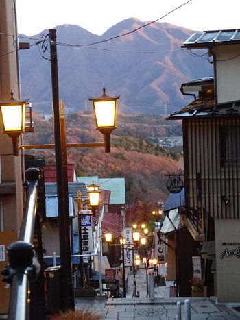 Ikaho onsen stone steps