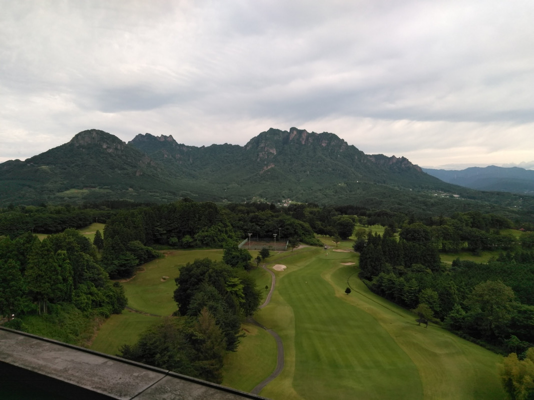 部屋からの眺めです。