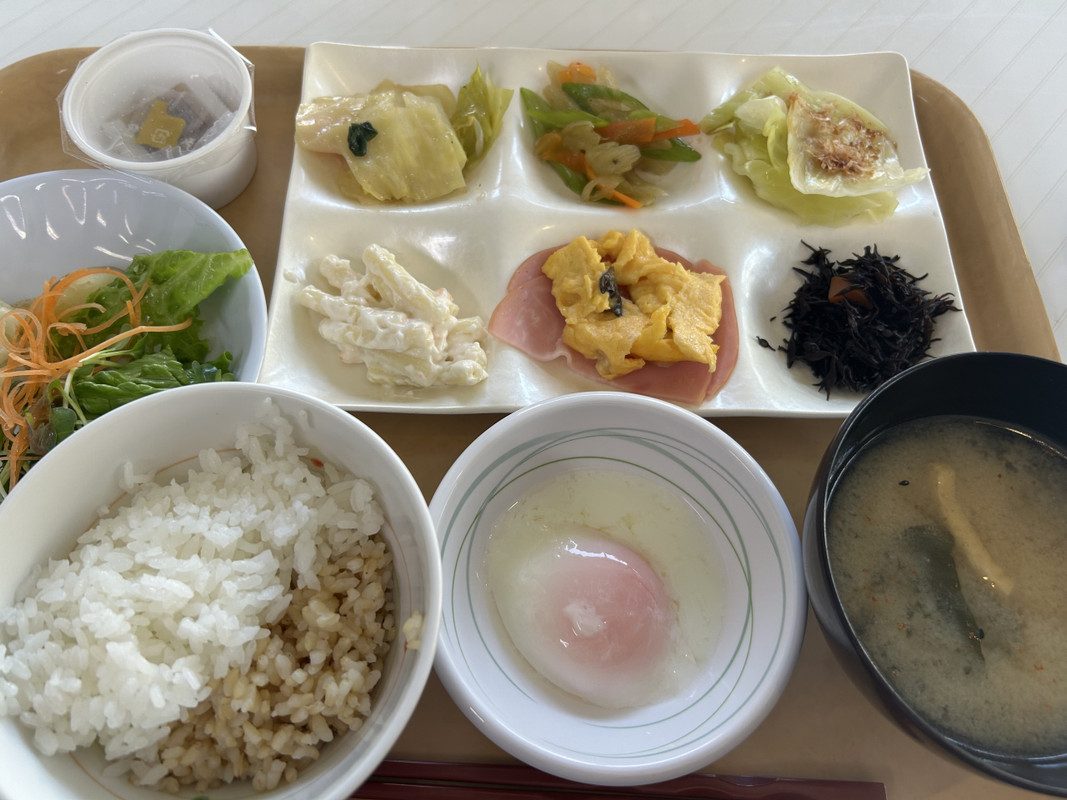 朝食も美味しかった