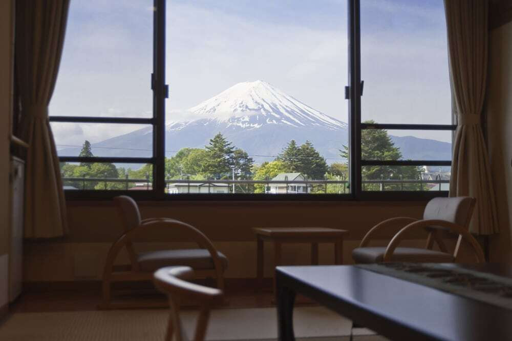 富士山側客室の眺望一例