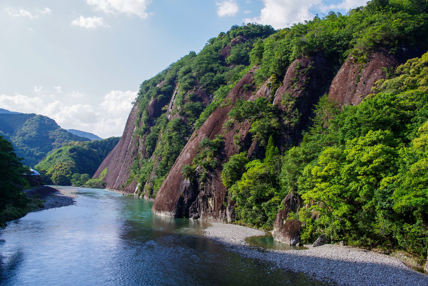 古座川　一枚岩