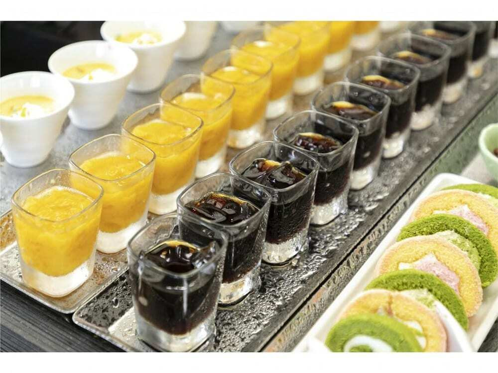 朝食ビュッフェ