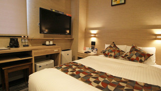 ダブルルーム(禁煙、ユニットバス)