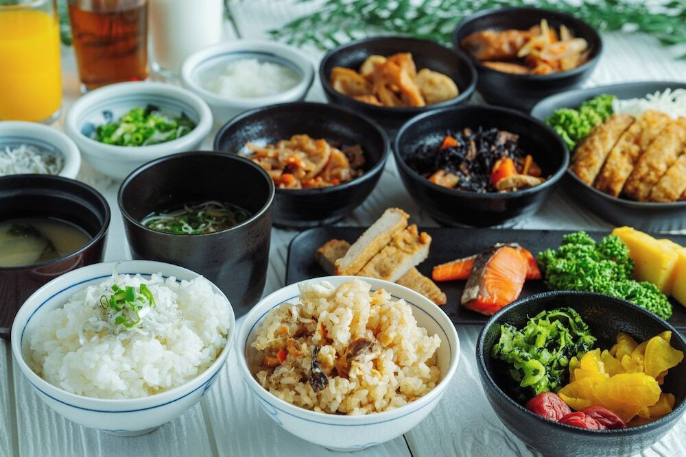 朝食ビュッフェ